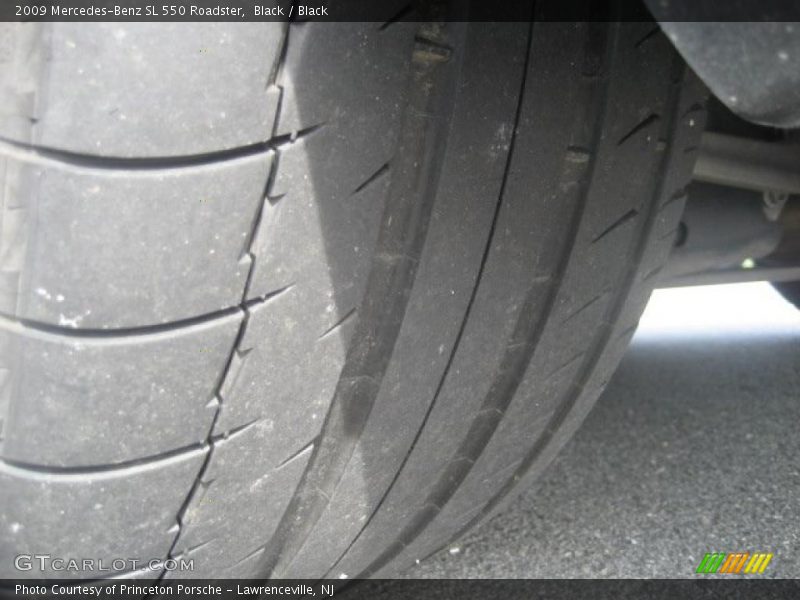 Black / Black 2009 Mercedes-Benz SL 550 Roadster
