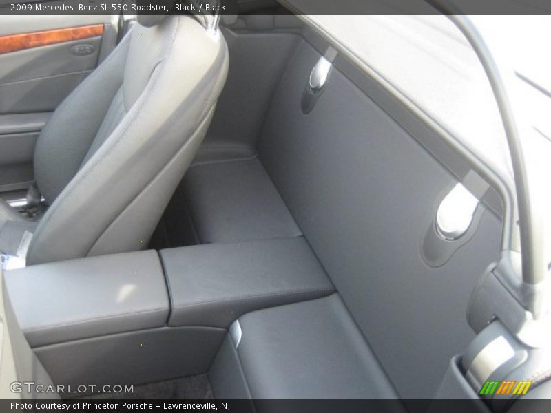 Black / Black 2009 Mercedes-Benz SL 550 Roadster