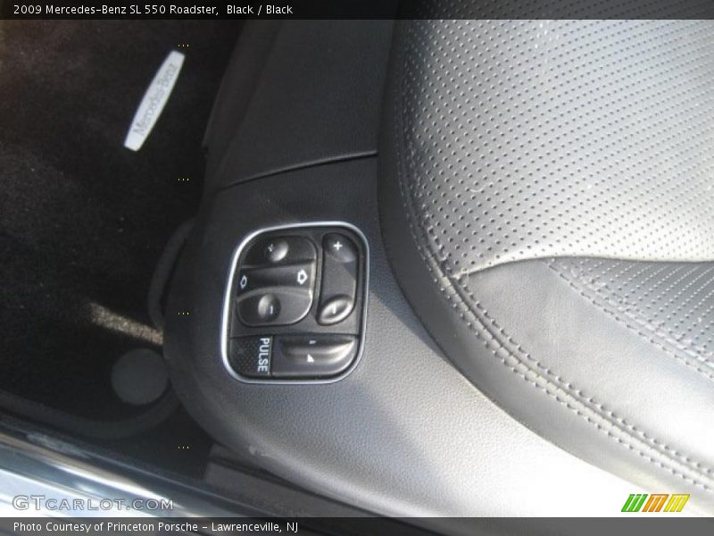 Black / Black 2009 Mercedes-Benz SL 550 Roadster
