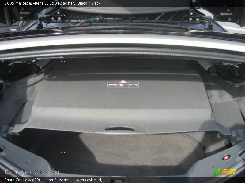 Black / Black 2009 Mercedes-Benz SL 550 Roadster