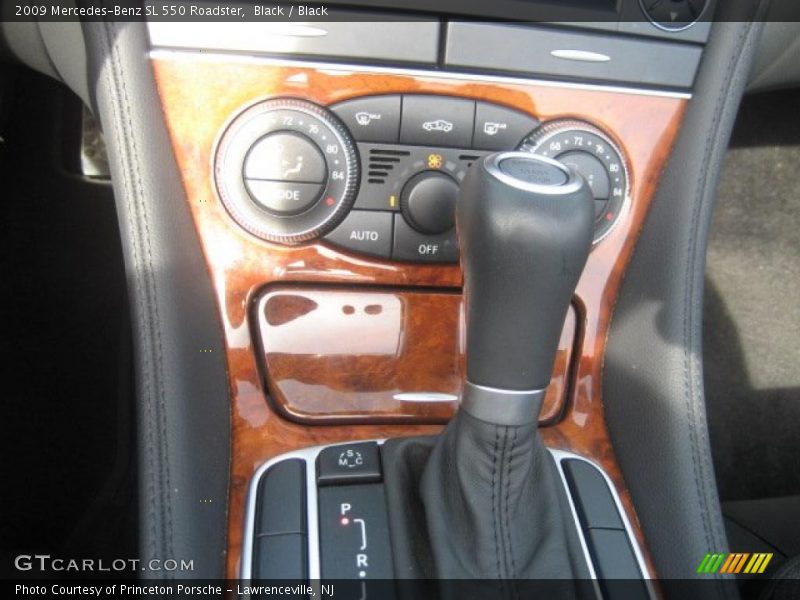 Black / Black 2009 Mercedes-Benz SL 550 Roadster