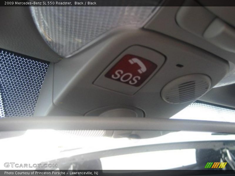 Black / Black 2009 Mercedes-Benz SL 550 Roadster