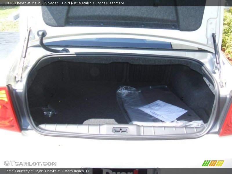 Gold Mist Metallic / Cocoa/Cashmere 2010 Chevrolet Malibu LS Sedan