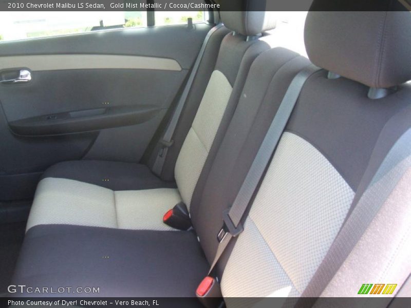 Gold Mist Metallic / Cocoa/Cashmere 2010 Chevrolet Malibu LS Sedan