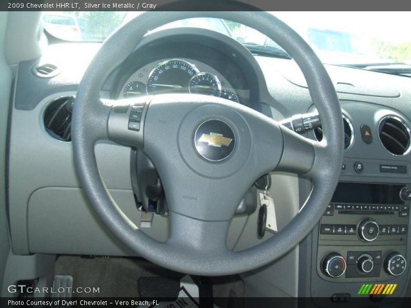 Silver Ice Metallic / Gray 2009 Chevrolet HHR LT