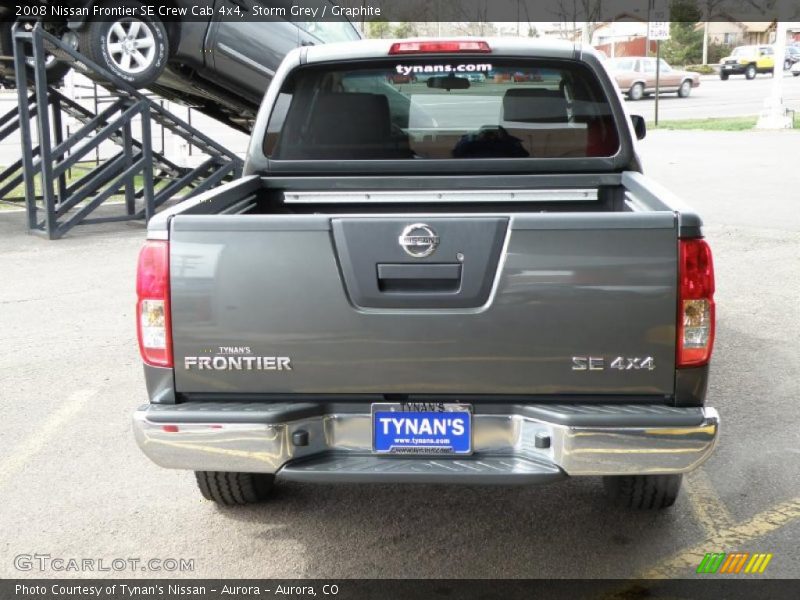 Storm Grey / Graphite 2008 Nissan Frontier SE Crew Cab 4x4