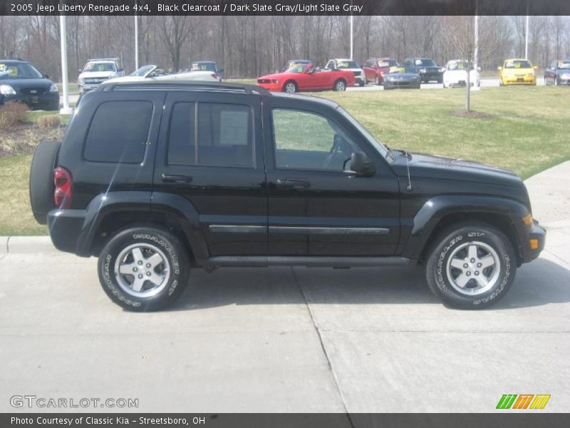 Black Clearcoat / Dark Slate Gray/Light Slate Gray 2005 Jeep Liberty Renegade 4x4