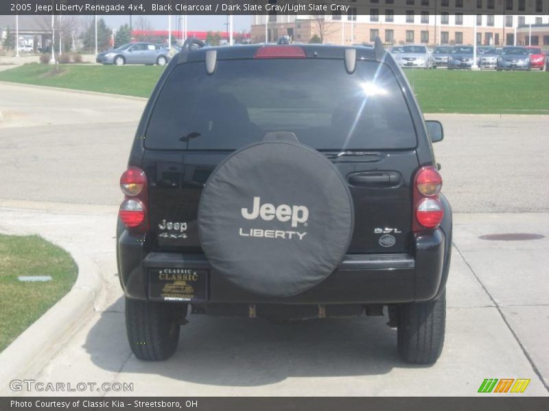 Black Clearcoat / Dark Slate Gray/Light Slate Gray 2005 Jeep Liberty Renegade 4x4