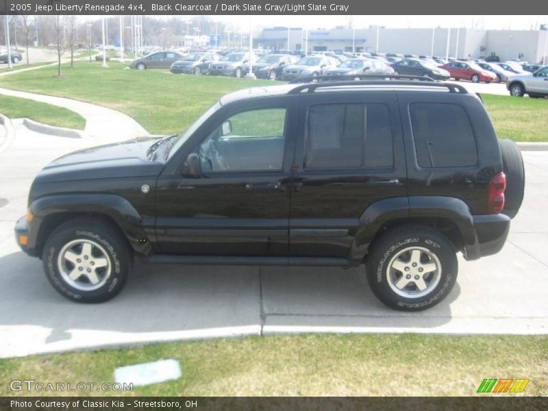 Black Clearcoat / Dark Slate Gray/Light Slate Gray 2005 Jeep Liberty Renegade 4x4
