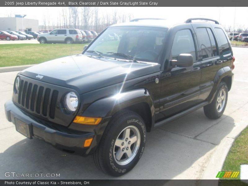 Black Clearcoat / Dark Slate Gray/Light Slate Gray 2005 Jeep Liberty Renegade 4x4