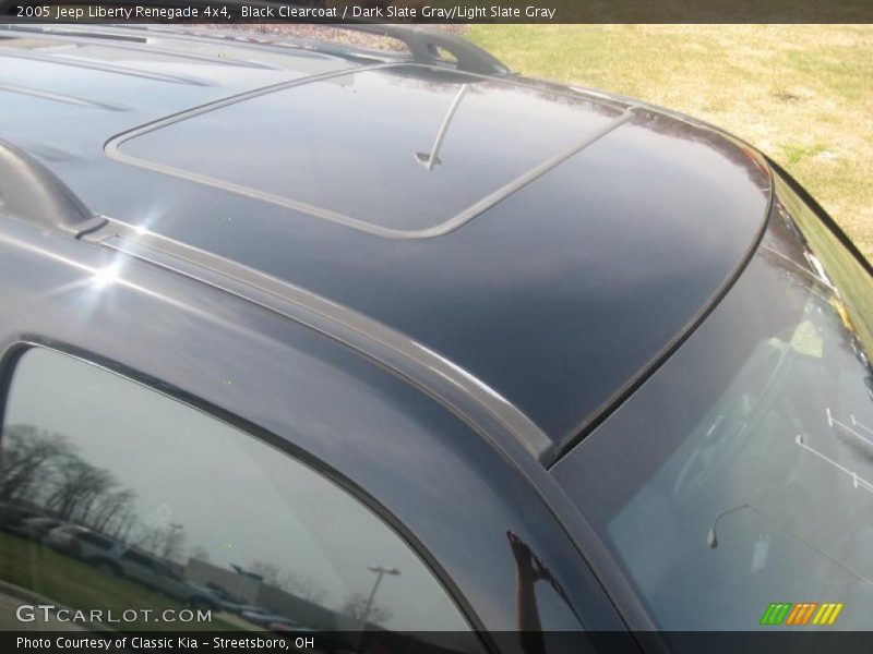 Black Clearcoat / Dark Slate Gray/Light Slate Gray 2005 Jeep Liberty Renegade 4x4
