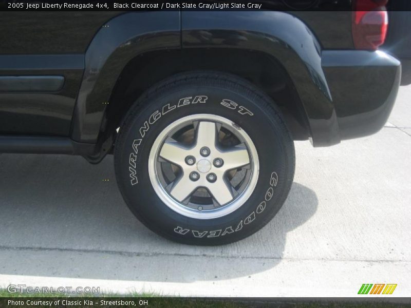 Black Clearcoat / Dark Slate Gray/Light Slate Gray 2005 Jeep Liberty Renegade 4x4