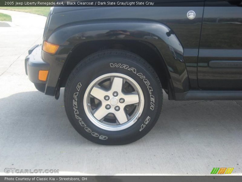Black Clearcoat / Dark Slate Gray/Light Slate Gray 2005 Jeep Liberty Renegade 4x4