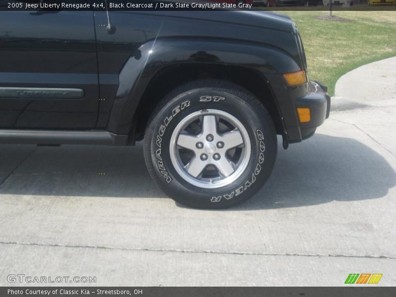 Black Clearcoat / Dark Slate Gray/Light Slate Gray 2005 Jeep Liberty Renegade 4x4