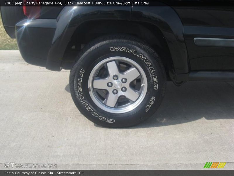 Black Clearcoat / Dark Slate Gray/Light Slate Gray 2005 Jeep Liberty Renegade 4x4