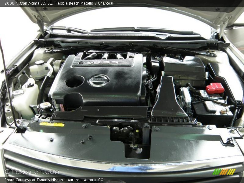 Pebble Beach Metallic / Charcoal 2008 Nissan Altima 3.5 SE