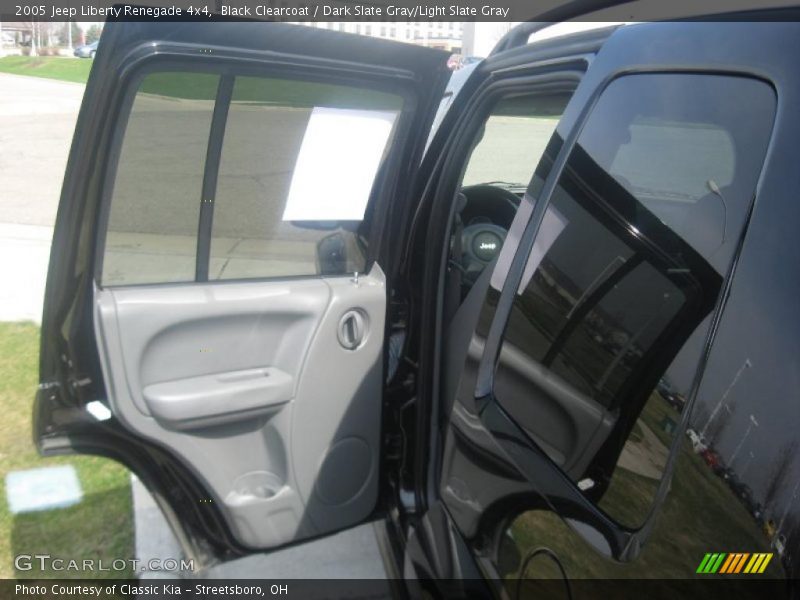 Black Clearcoat / Dark Slate Gray/Light Slate Gray 2005 Jeep Liberty Renegade 4x4