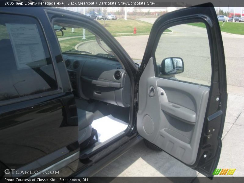 Black Clearcoat / Dark Slate Gray/Light Slate Gray 2005 Jeep Liberty Renegade 4x4