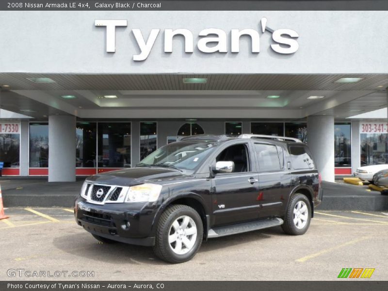 Galaxy Black / Charcoal 2008 Nissan Armada LE 4x4