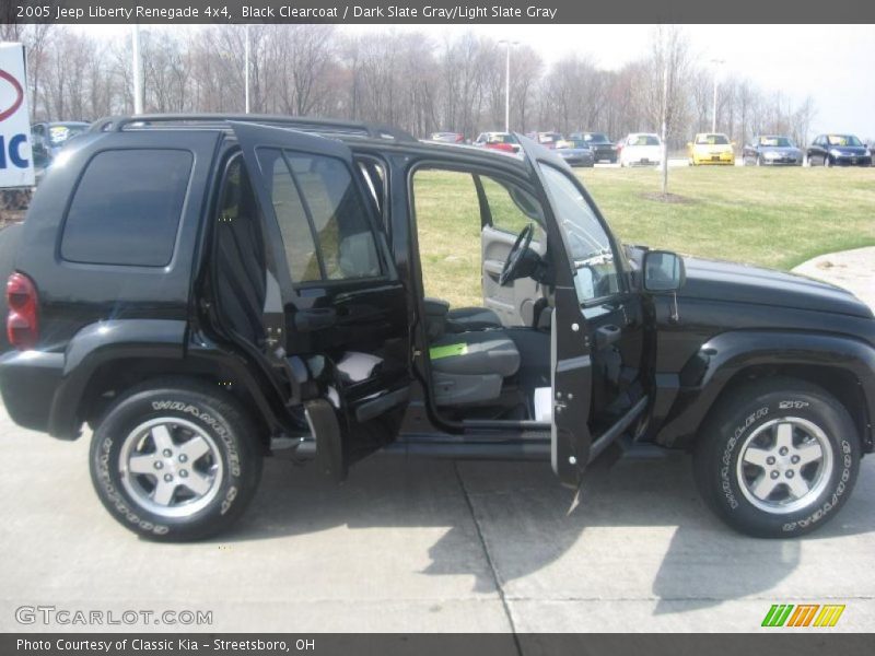 Black Clearcoat / Dark Slate Gray/Light Slate Gray 2005 Jeep Liberty Renegade 4x4