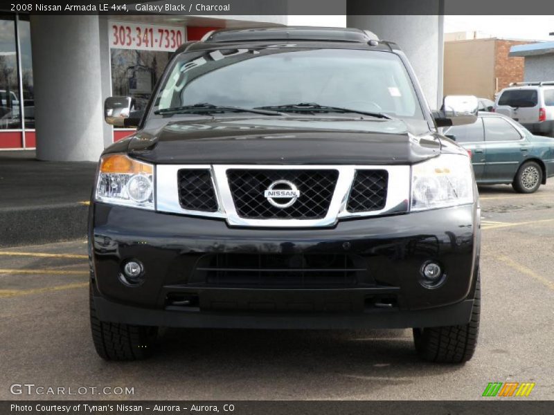 Galaxy Black / Charcoal 2008 Nissan Armada LE 4x4