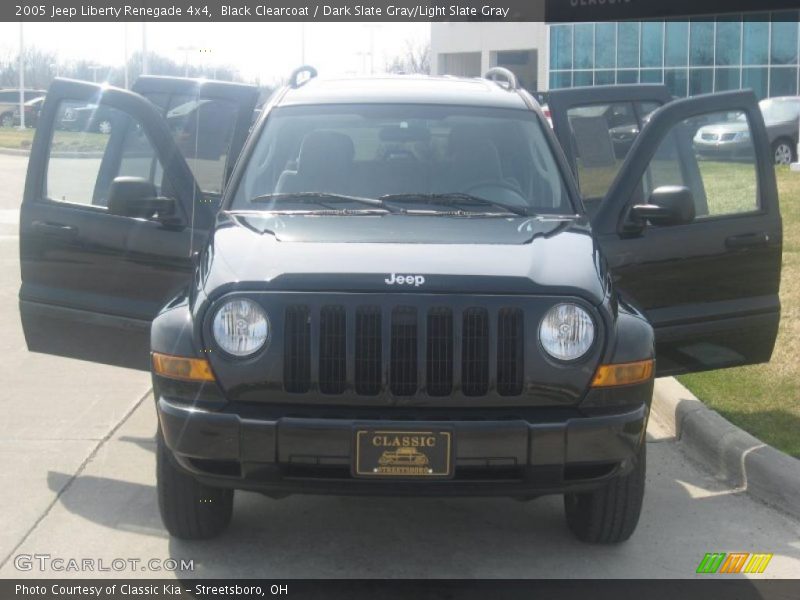 Black Clearcoat / Dark Slate Gray/Light Slate Gray 2005 Jeep Liberty Renegade 4x4