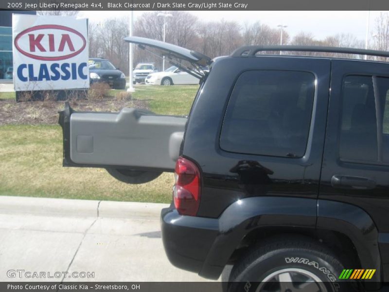 Black Clearcoat / Dark Slate Gray/Light Slate Gray 2005 Jeep Liberty Renegade 4x4