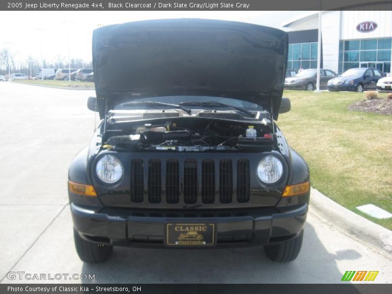 Black Clearcoat / Dark Slate Gray/Light Slate Gray 2005 Jeep Liberty Renegade 4x4