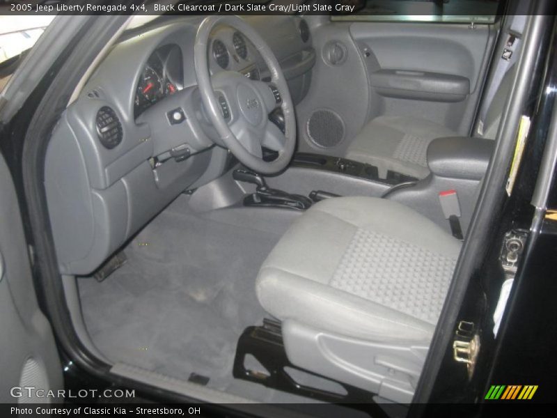 Black Clearcoat / Dark Slate Gray/Light Slate Gray 2005 Jeep Liberty Renegade 4x4