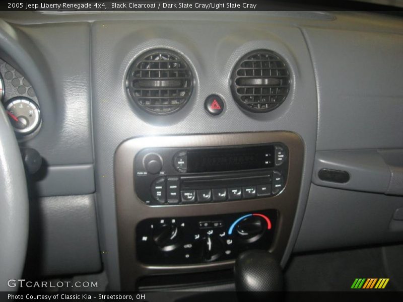 Black Clearcoat / Dark Slate Gray/Light Slate Gray 2005 Jeep Liberty Renegade 4x4