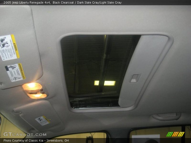 Black Clearcoat / Dark Slate Gray/Light Slate Gray 2005 Jeep Liberty Renegade 4x4