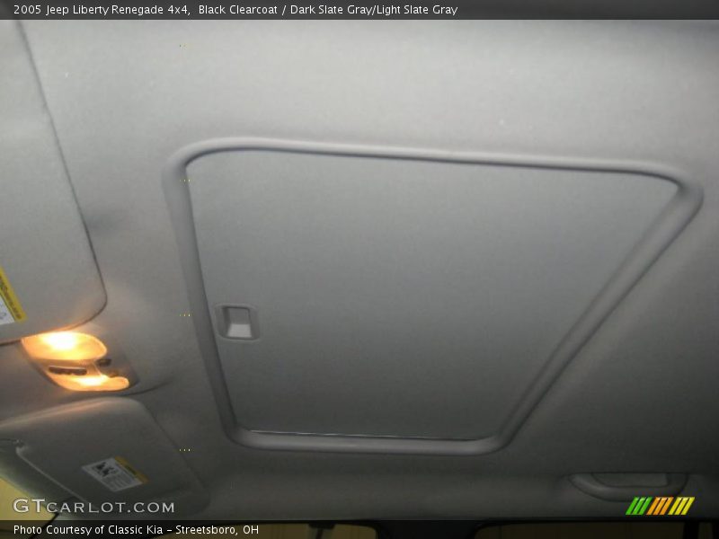 Black Clearcoat / Dark Slate Gray/Light Slate Gray 2005 Jeep Liberty Renegade 4x4