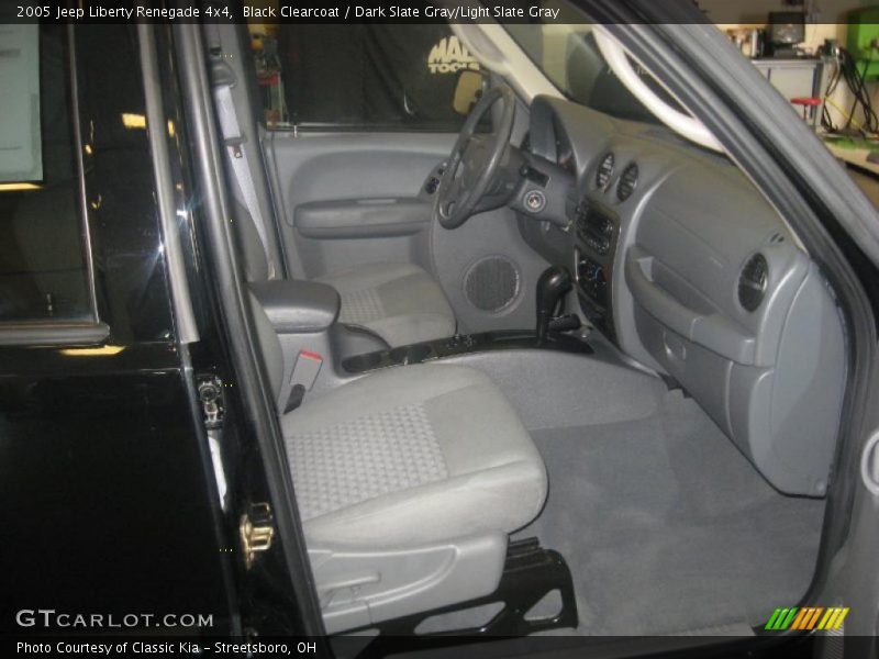 Black Clearcoat / Dark Slate Gray/Light Slate Gray 2005 Jeep Liberty Renegade 4x4
