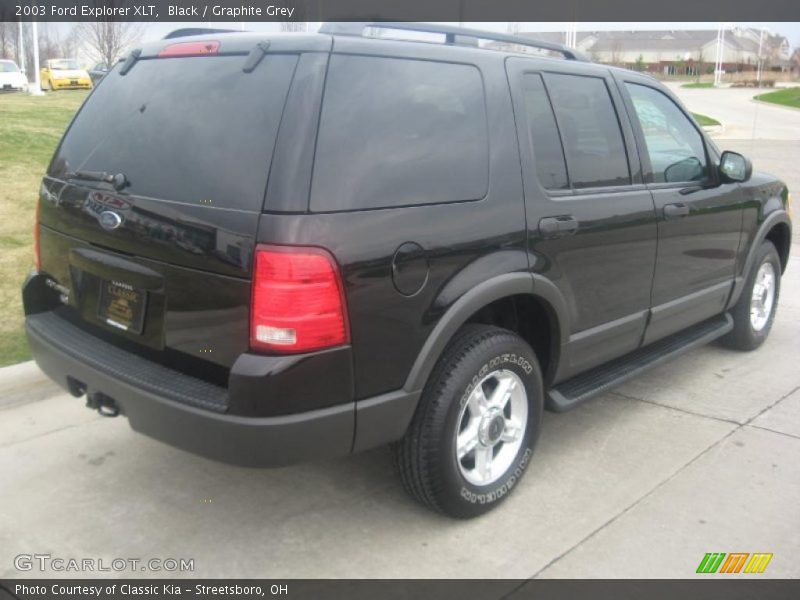 Black / Graphite Grey 2003 Ford Explorer XLT