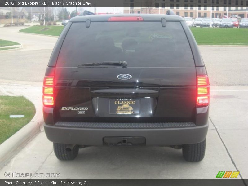 Black / Graphite Grey 2003 Ford Explorer XLT