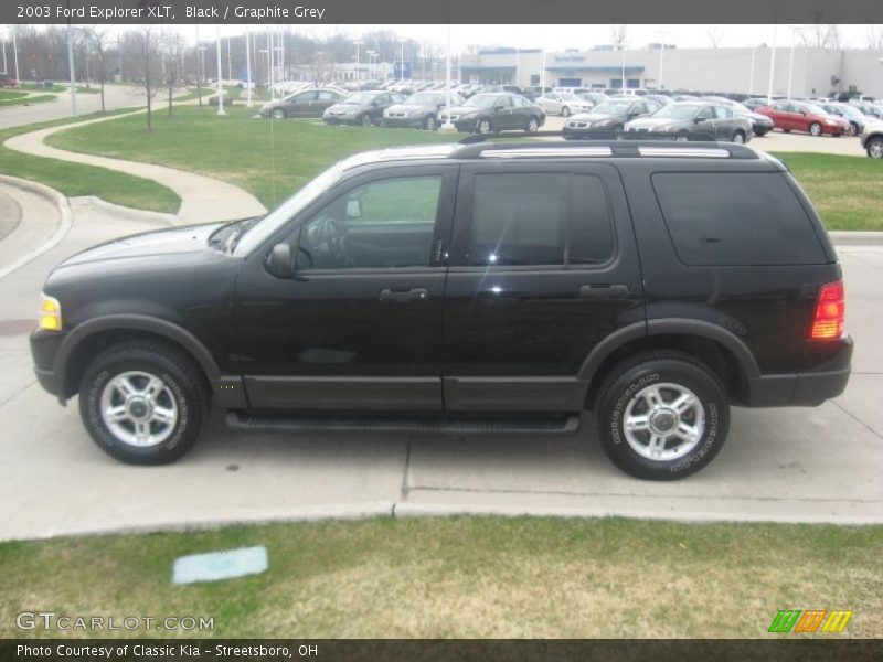 Black / Graphite Grey 2003 Ford Explorer XLT