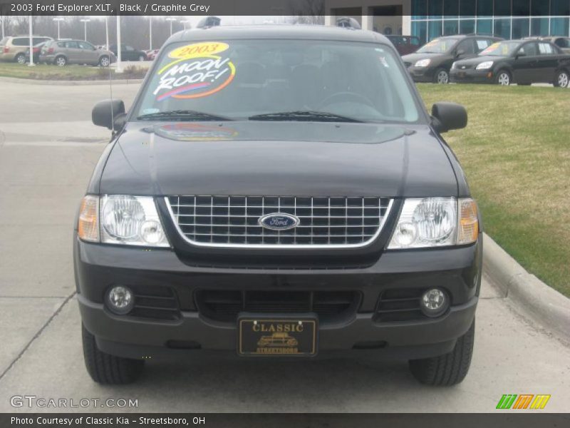 Black / Graphite Grey 2003 Ford Explorer XLT
