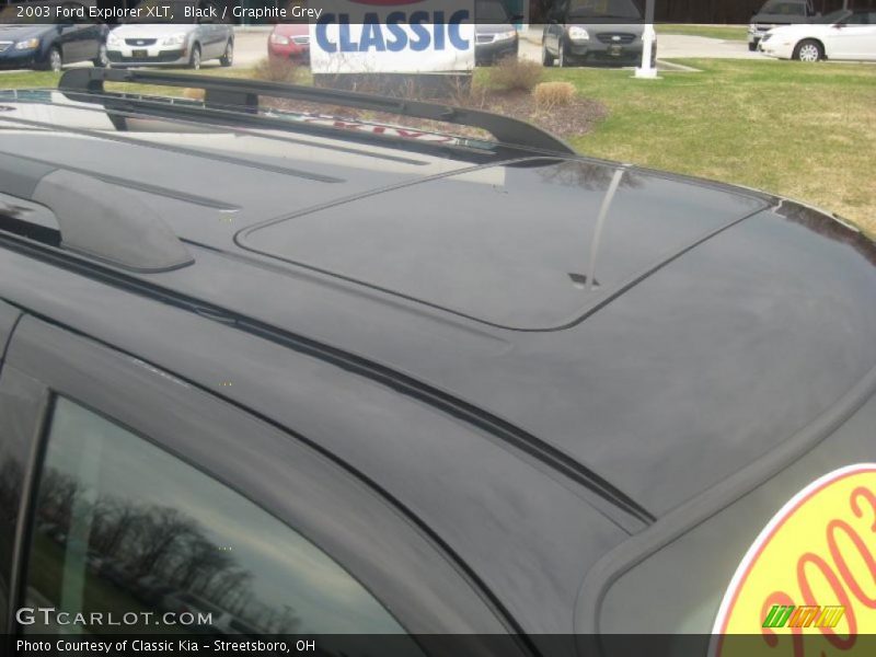Black / Graphite Grey 2003 Ford Explorer XLT