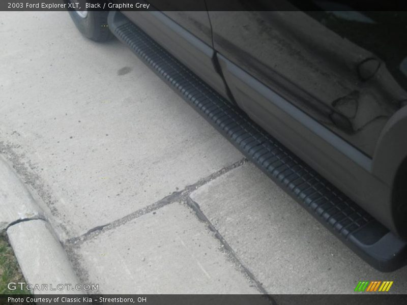 Black / Graphite Grey 2003 Ford Explorer XLT