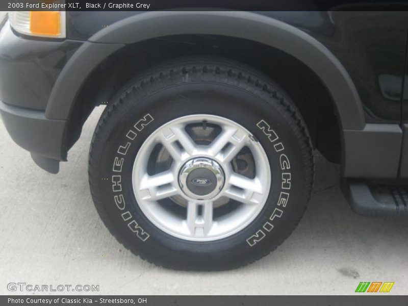 Black / Graphite Grey 2003 Ford Explorer XLT