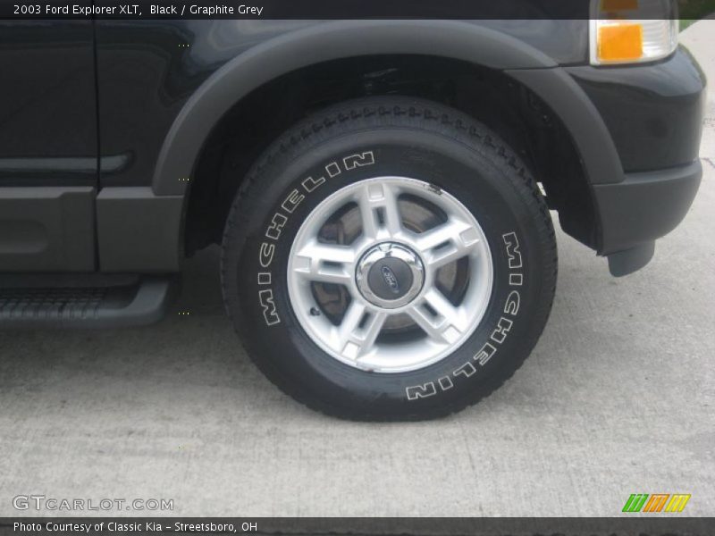 Black / Graphite Grey 2003 Ford Explorer XLT