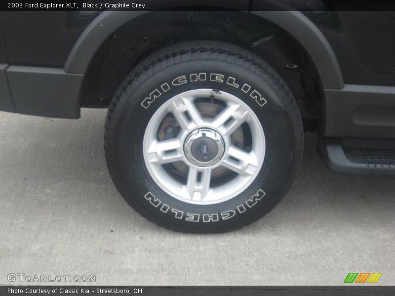 Black / Graphite Grey 2003 Ford Explorer XLT