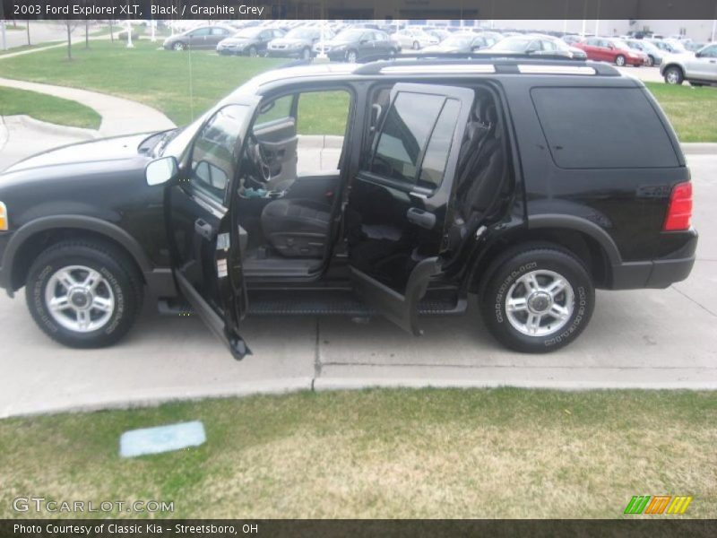 Black / Graphite Grey 2003 Ford Explorer XLT