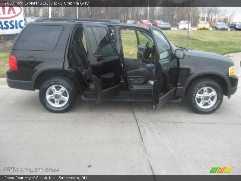 Black / Graphite Grey 2003 Ford Explorer XLT