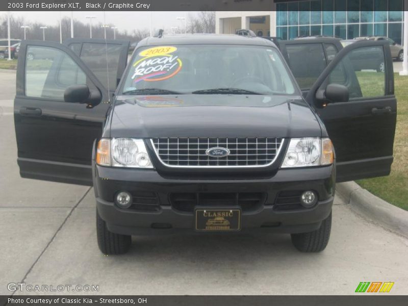 Black / Graphite Grey 2003 Ford Explorer XLT