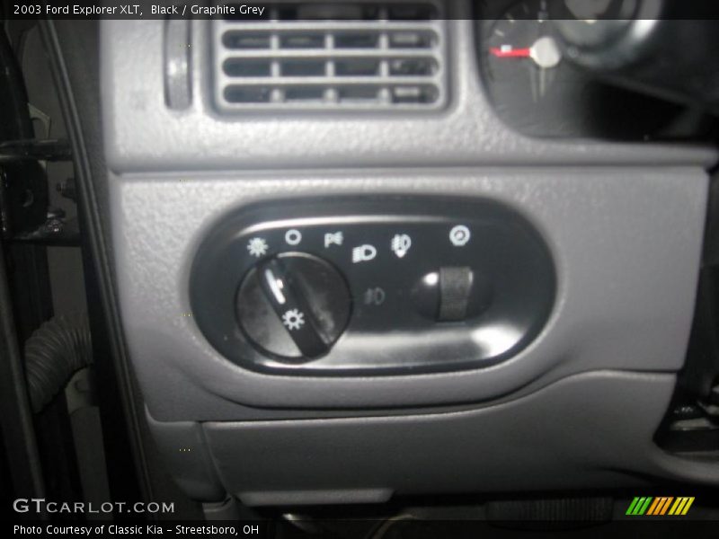 Black / Graphite Grey 2003 Ford Explorer XLT