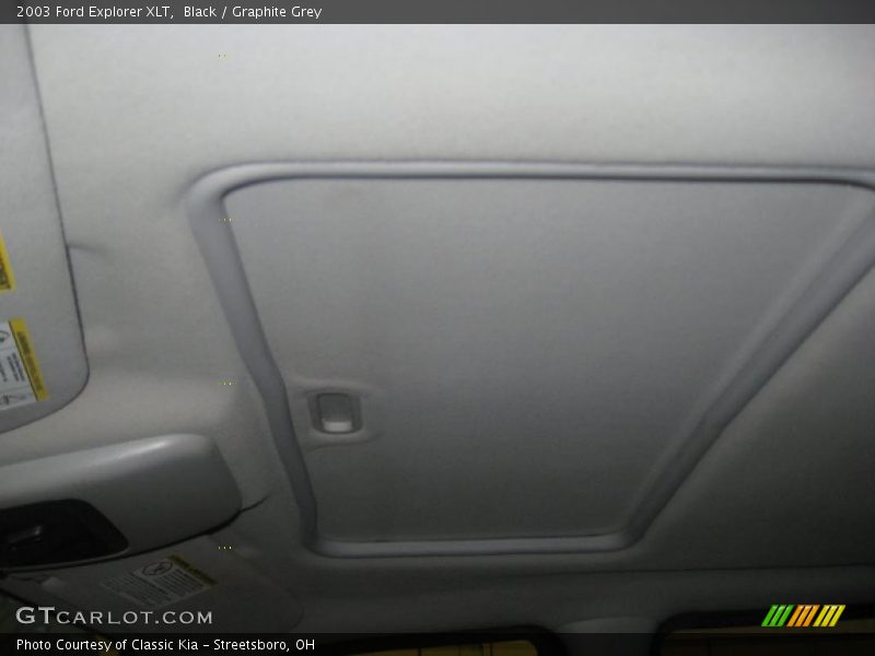 Black / Graphite Grey 2003 Ford Explorer XLT