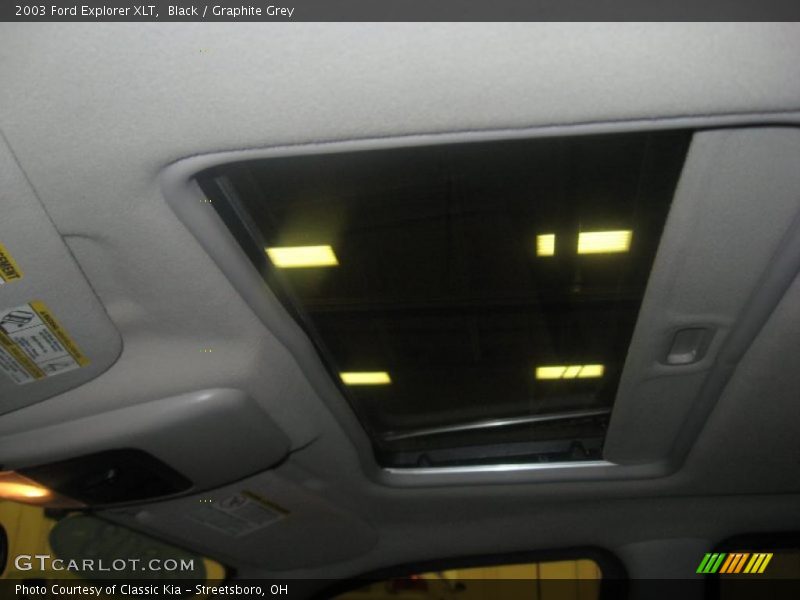 Black / Graphite Grey 2003 Ford Explorer XLT