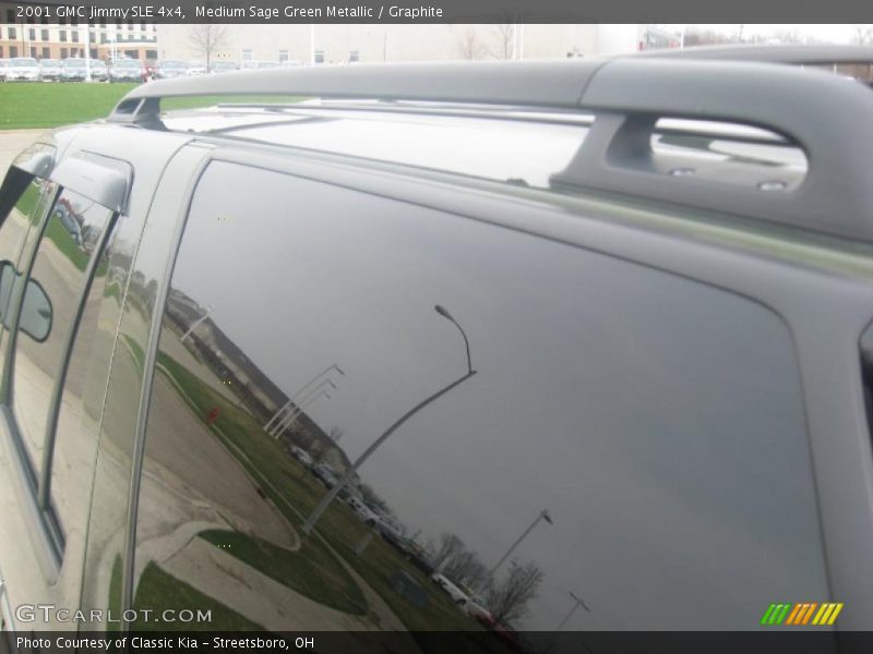 Medium Sage Green Metallic / Graphite 2001 GMC Jimmy SLE 4x4