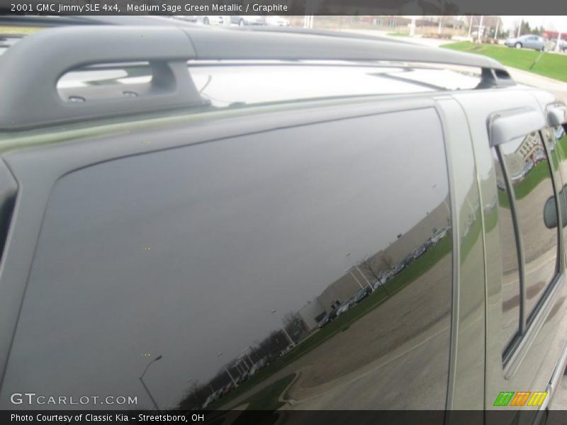 Medium Sage Green Metallic / Graphite 2001 GMC Jimmy SLE 4x4